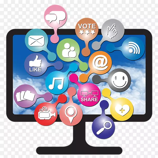 社交媒体营销数字营销广告搜索引擎优化-社交媒体
