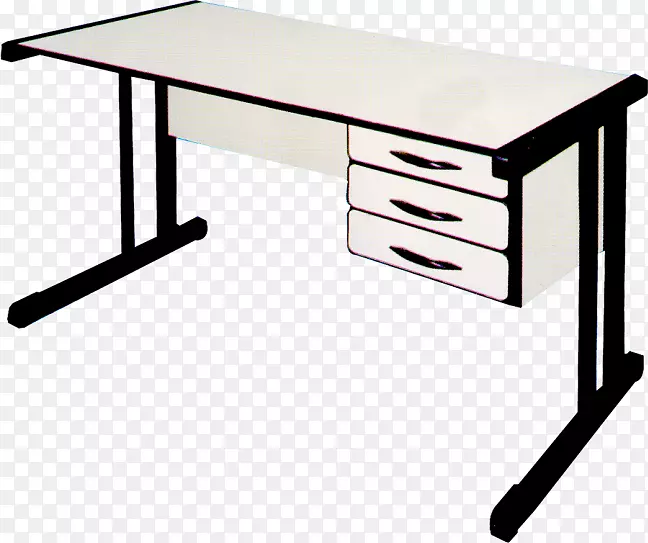 桌子抽屉办公室家具.桌子
