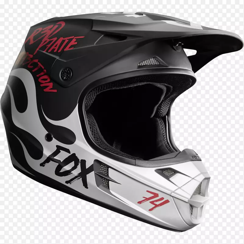 摩托车头盔福克斯赛车面罩-摩托车头盔