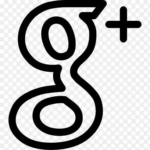 电脑图标标志google+符号-google