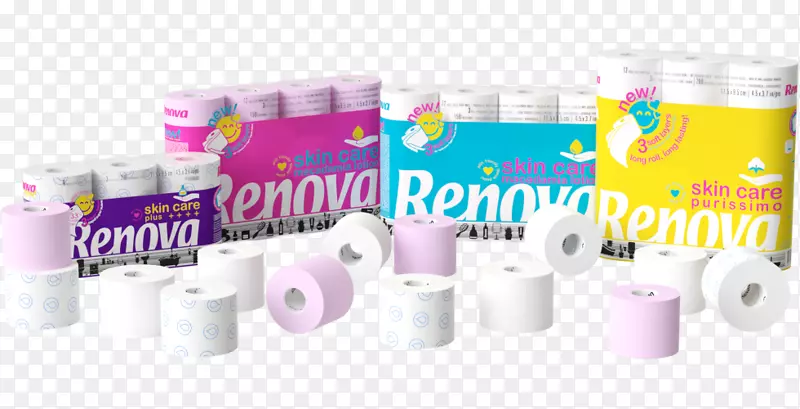 卫生纸Renova天然护肤品