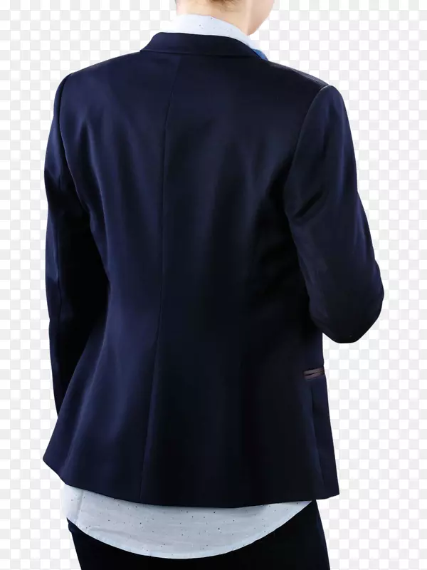 钴蓝燕尾服-女式夹克