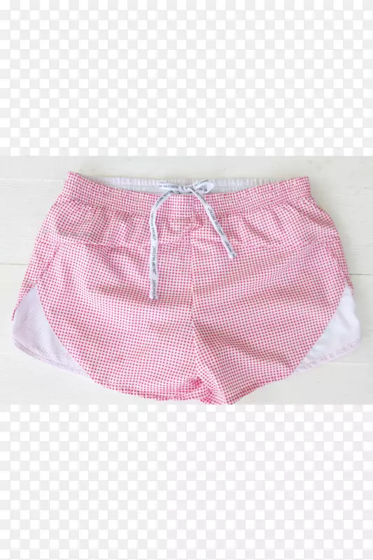 短裤内裤腰部粉红色m短裤粉红色织物