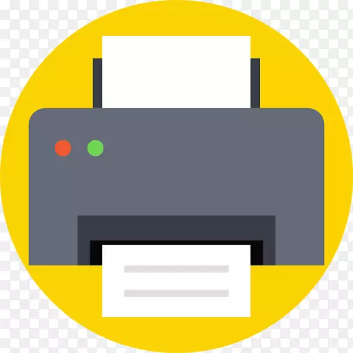 打印机激光打印计算机图标打印机