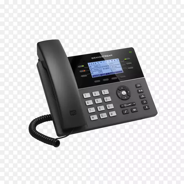 GS-gxp 1760中档ip电话，6线voip电话和设备大流网络通过ip电话语音-voip