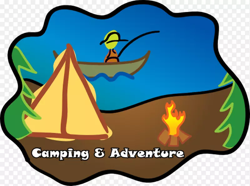 野营帐篷剪辑艺术-露营地