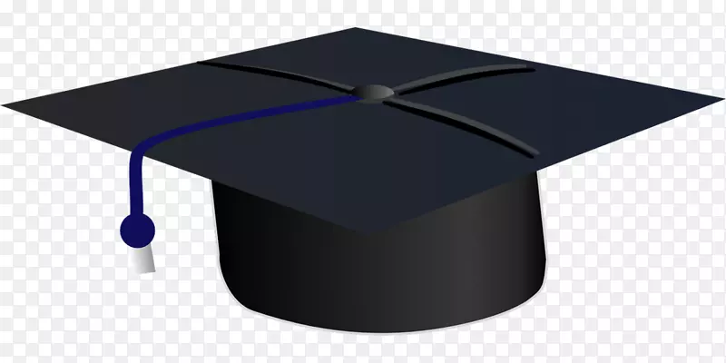 毕业典礼正方形学术帽夹艺术帽