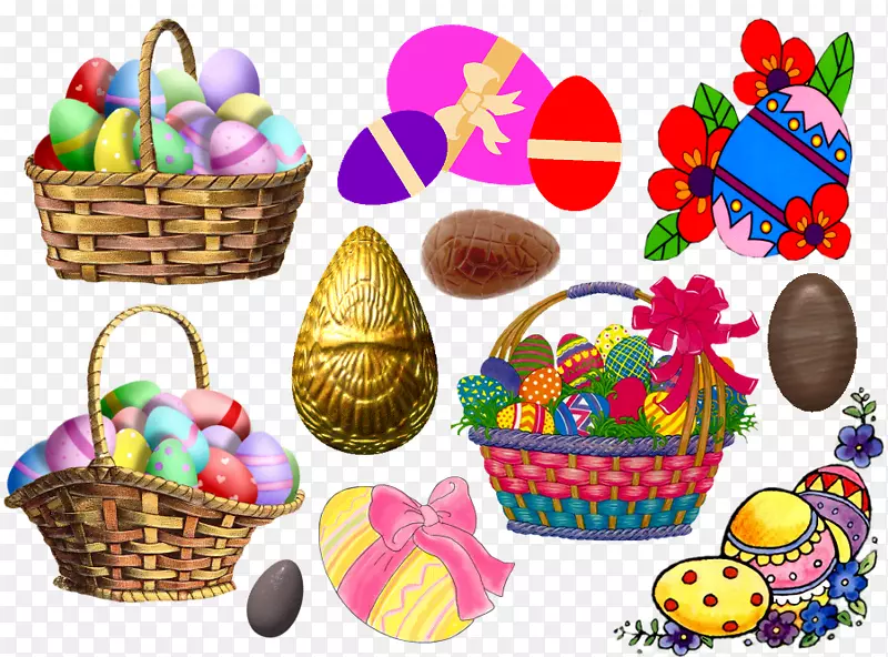 马诺复活节篮子扔枕头复活节彩蛋复活节
