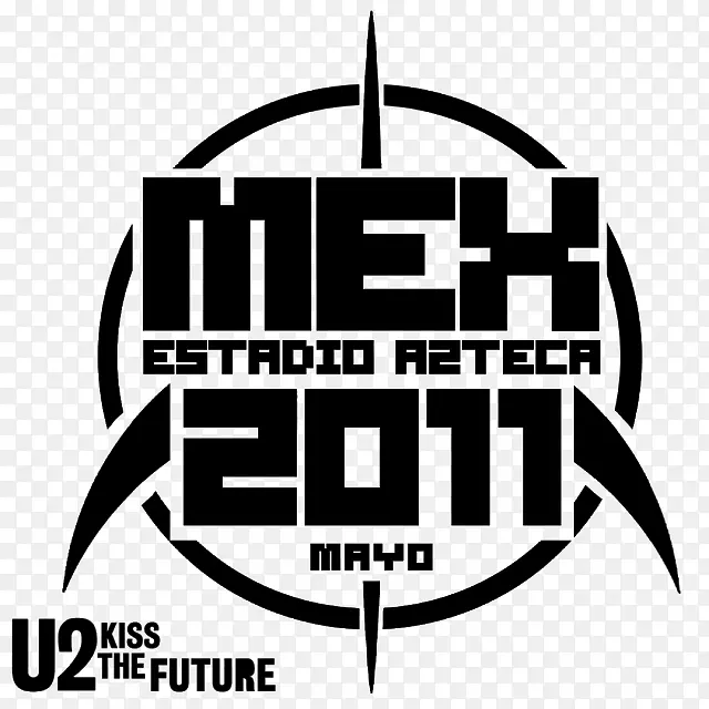 U2 360°Eastadio Azteca徽标3-U2