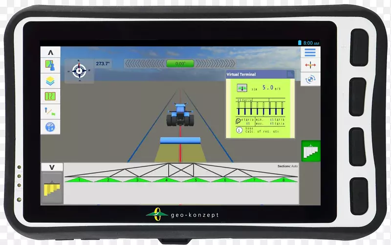 汽车导航系统gps导航系统农业全球定位系统拖拉机
