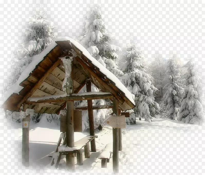 风景雪桌面壁纸-雪