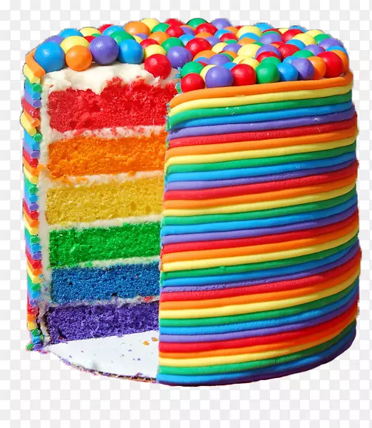 层层蛋糕彩虹饼干生日蛋糕结婚蛋糕糖霜&结冰-婚礼蛋糕