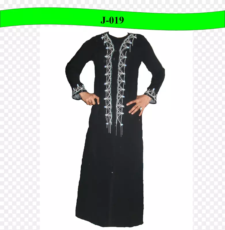 长袍abaya连衣裙-连衣裙