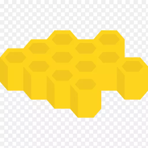 蜂巢矩形材料-喝蜜蜂