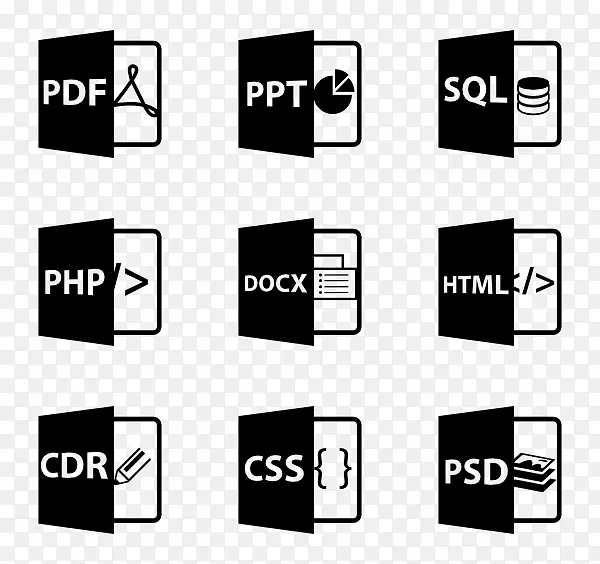 封装的PostScript计算机图标.文件格式：psd