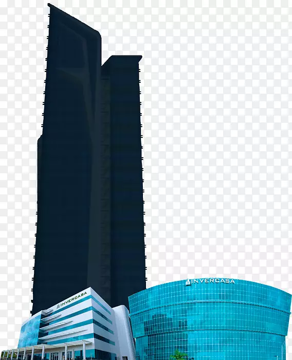 摩天大楼公司总部角-商务大厦