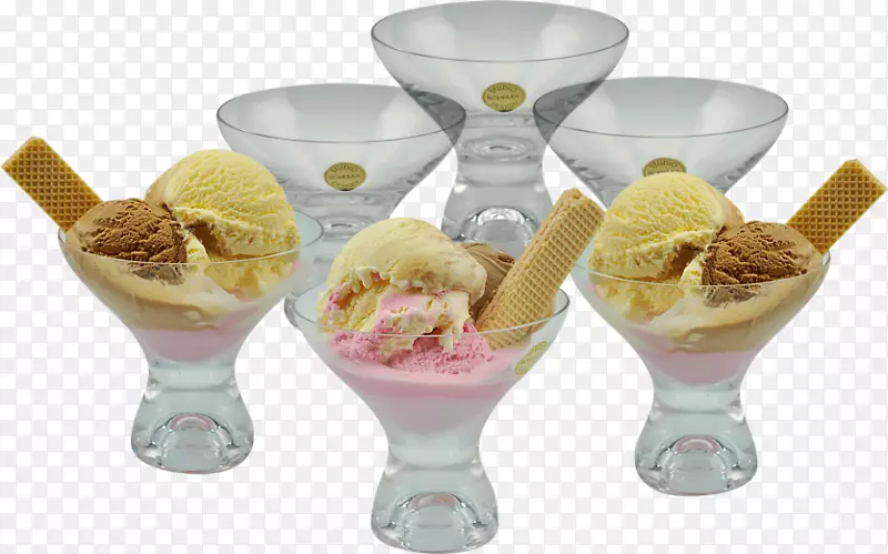 圣代冰糕冰淇淋圆锥形冰淇淋