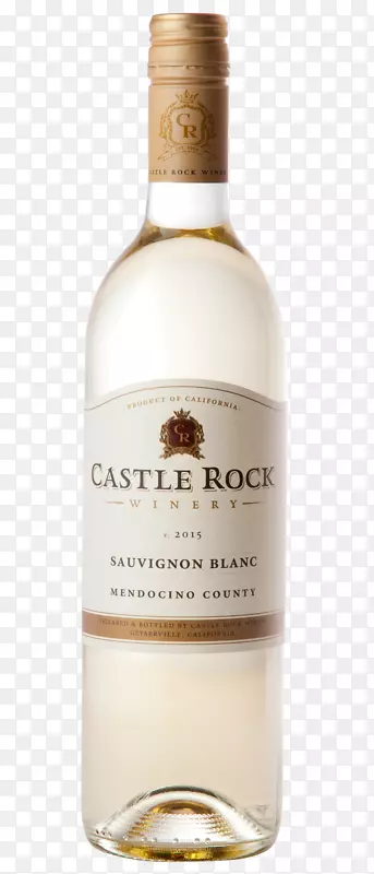 白葡萄酒城堡岩石酿酒厂黑比诺葡萄酒