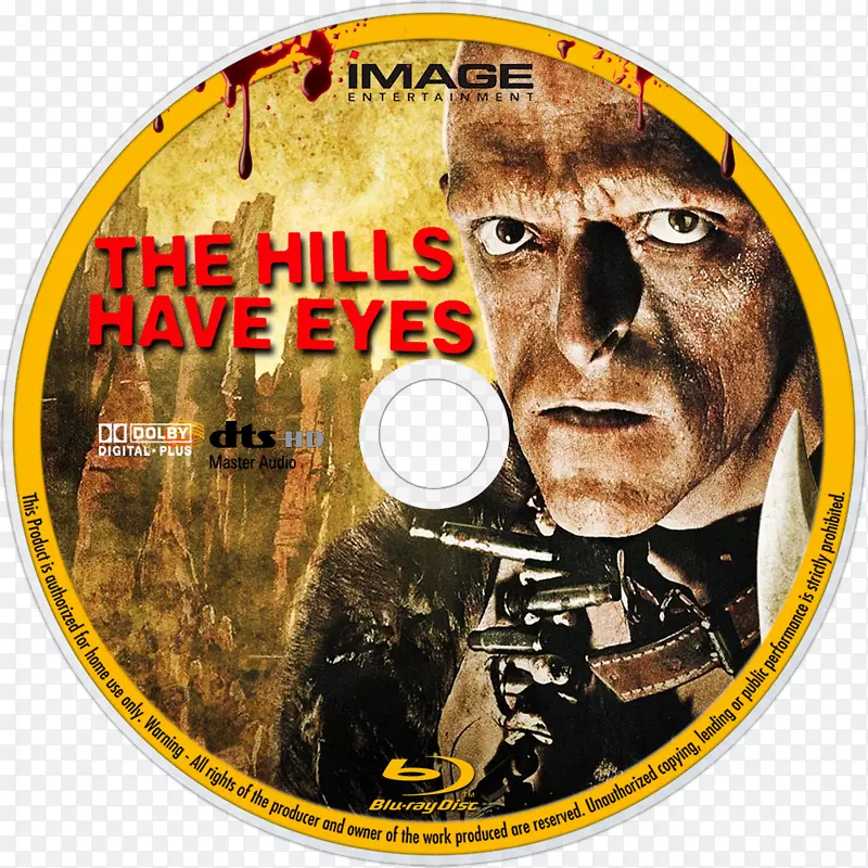 蓝光光盘山上有眼睛dvd胶卷遮盖眼睛