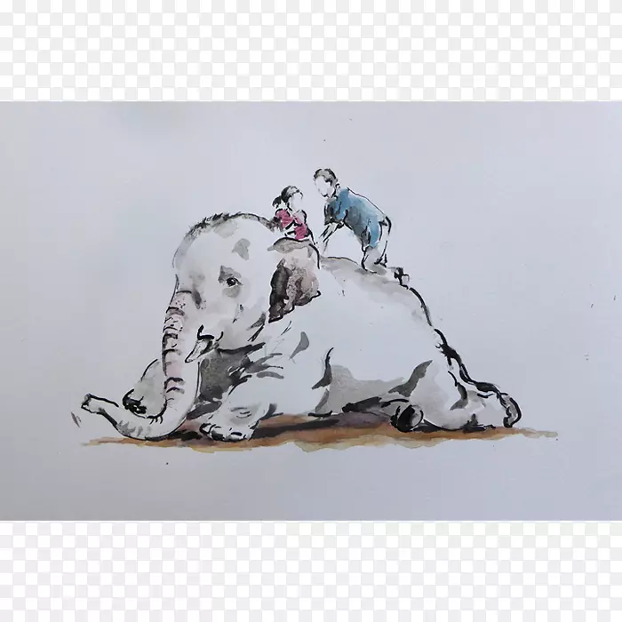 达尔马提亚犬非运动团体绘画艺术/m/02csf-水彩画象