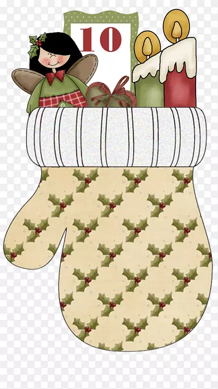 圣诞长筒袜圣诞装饰品卡通-圣诞节