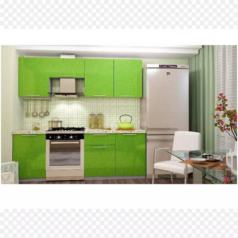 冰箱厨房家具正面室内设计服务冰箱