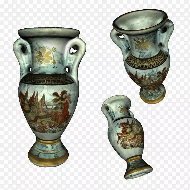 花瓶陶瓷三维空间扫描仪-花瓶