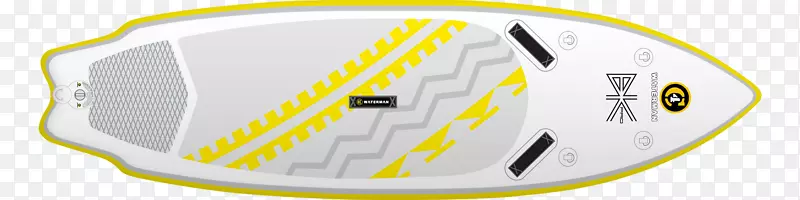 I-sup Waterman黄色品牌标志-水人