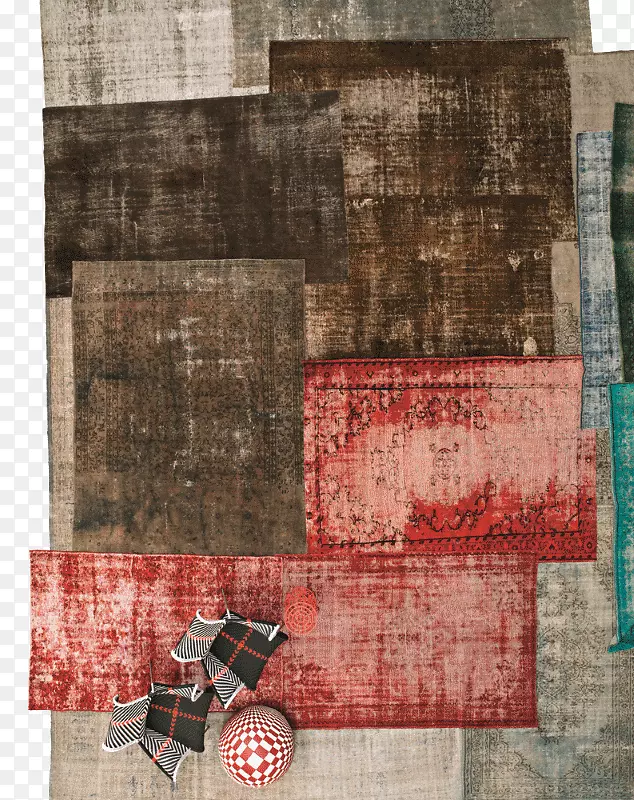 拼贴式纺织品家具正方形图案-非洲风格