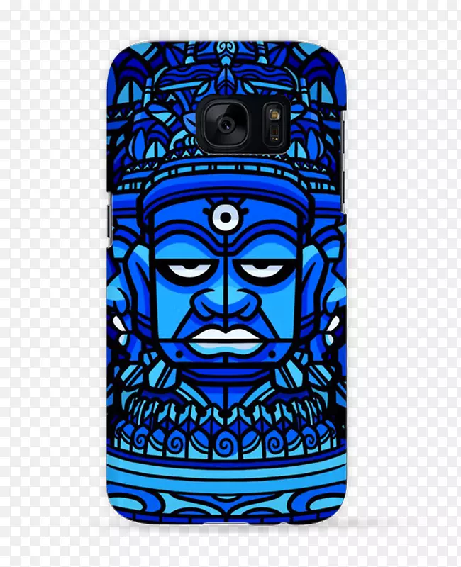 钴蓝设计师手机艺术家-婆罗门