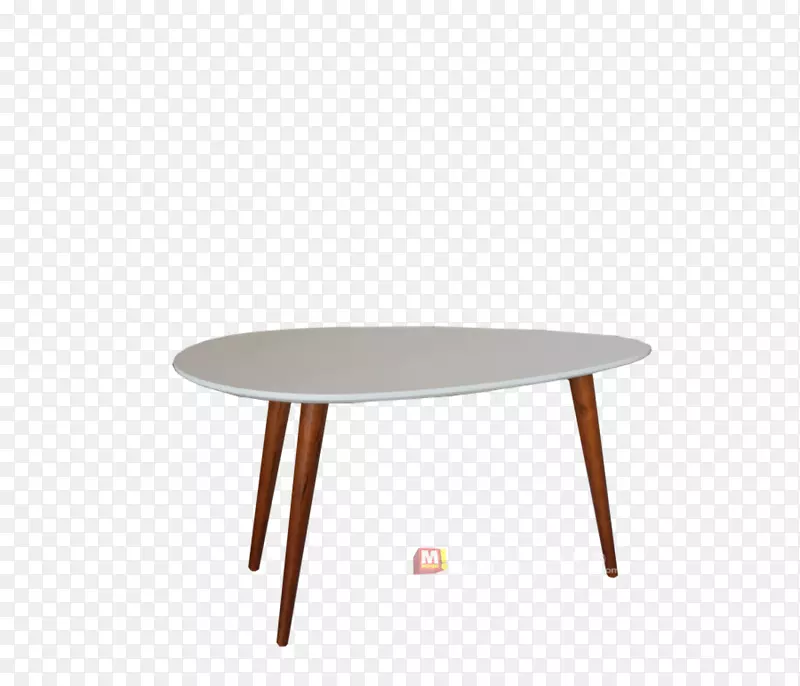 咖啡桌角椭圆形桌