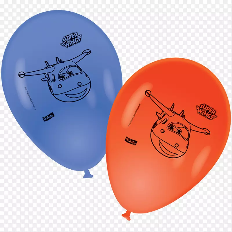 派对玩具气球生日飞机-派对