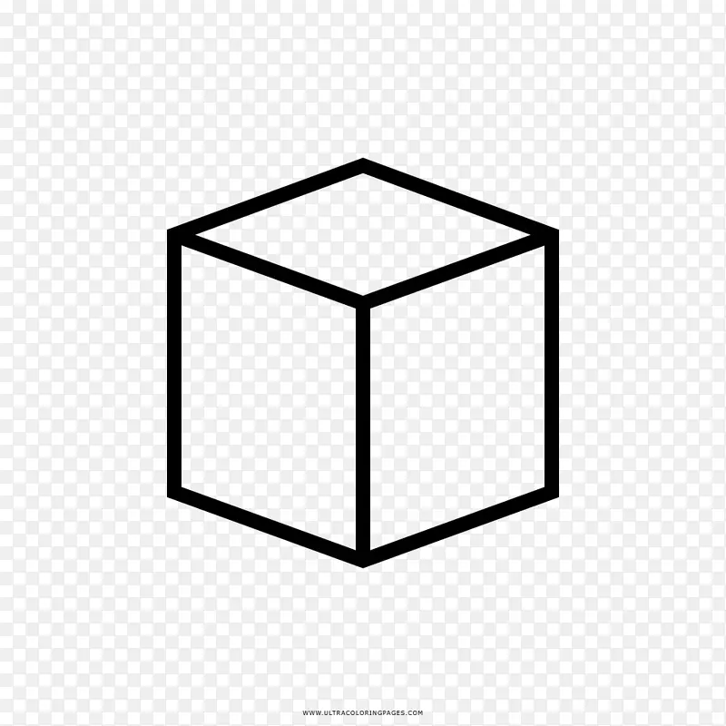 方形立方体几何图形