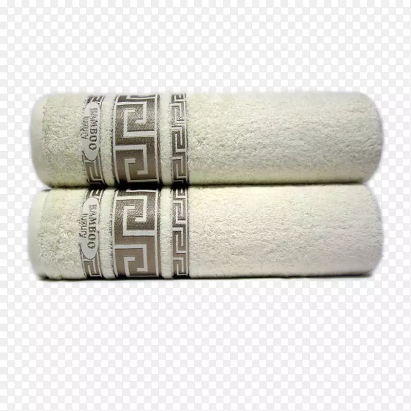 毛巾有机食品热带木本竹衣床上用品.竹子图案