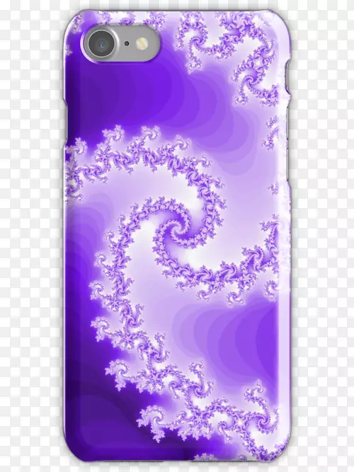 手机配件手机iPhone-紫色气泡