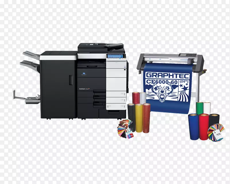科尼卡美能达多功能打印机复印机理光打印工作室