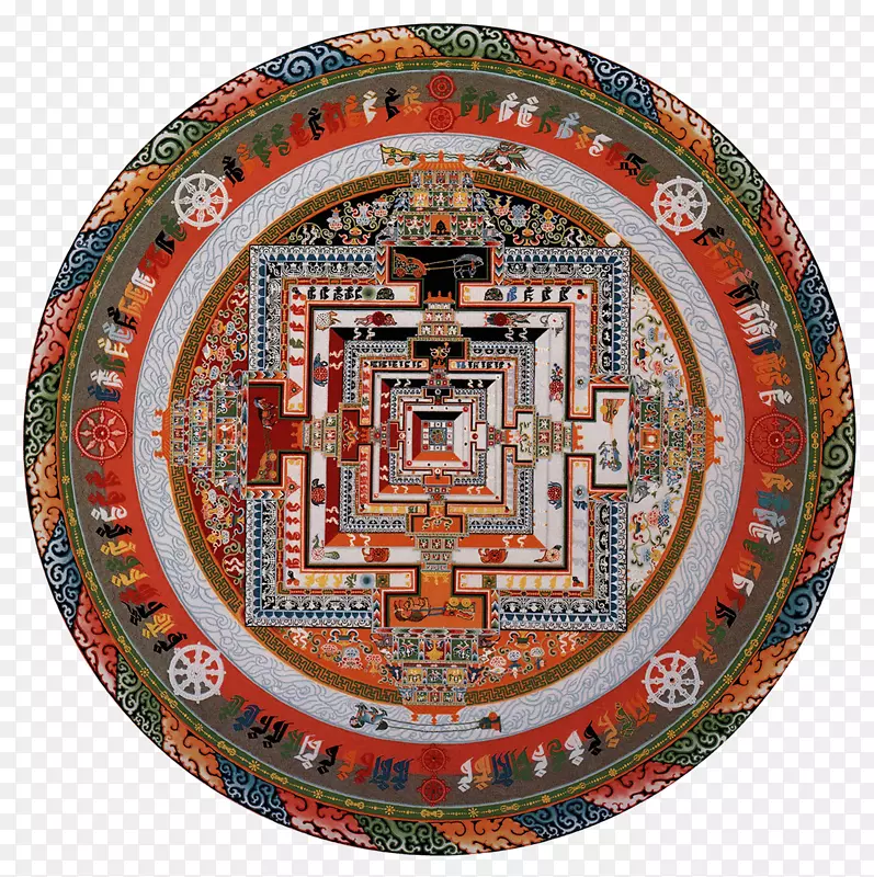 曼陀罗：藏传佛教中的神圣圈