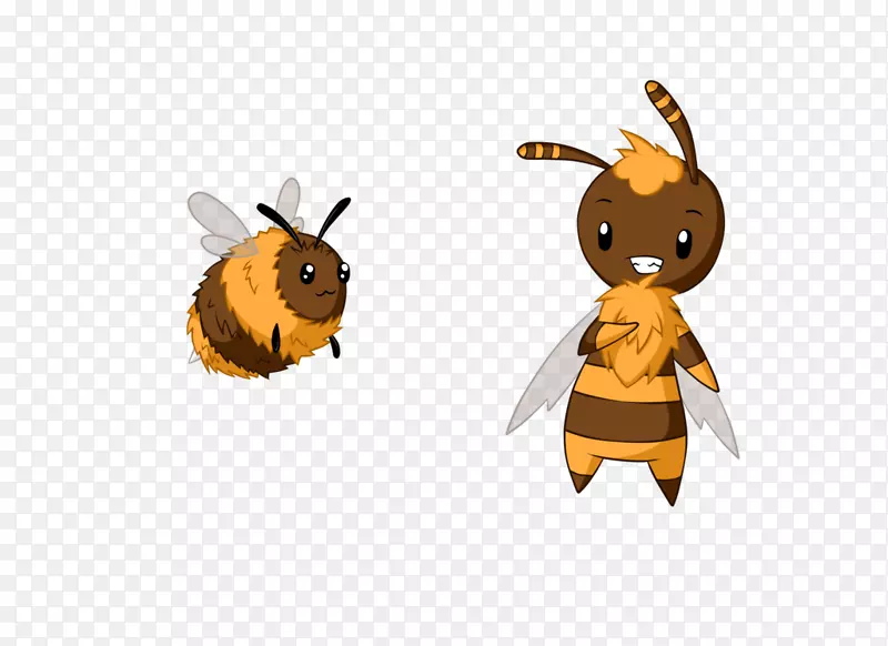 蜜蜂兔剪贴画-蜜蜂