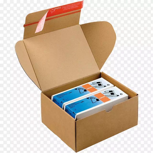 箱型AG包装车间包装和贴标纸板瓦楞纸箱