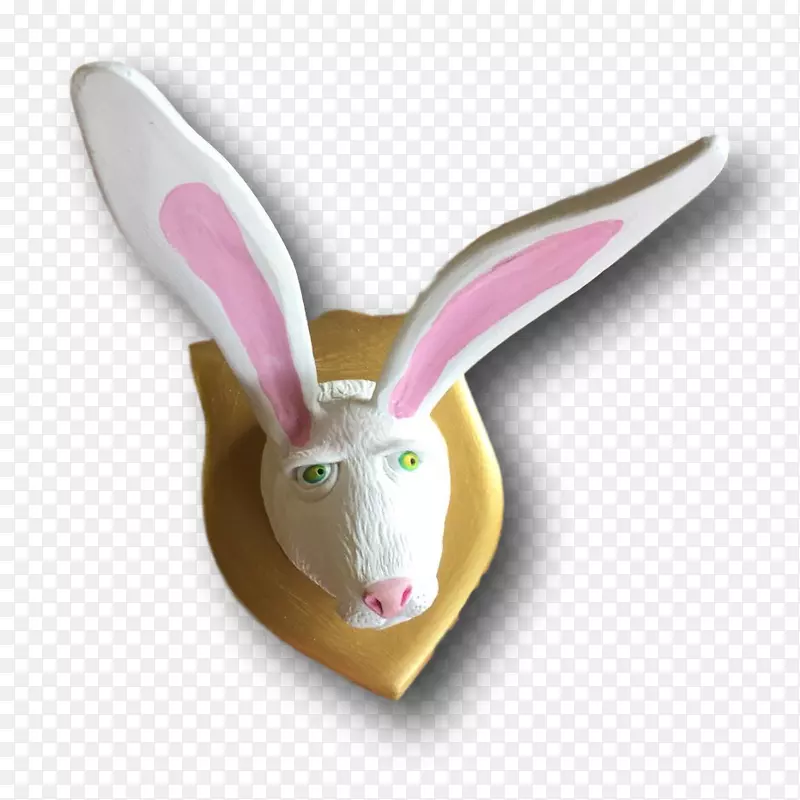 兔子艺术家复活节兔子态度-兔子