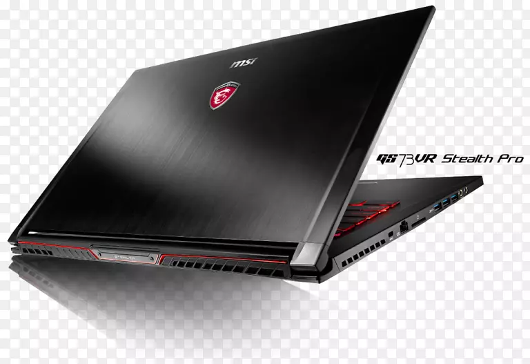 笔记本电脑MSI gs73vr隐形专业卡比湖英特尔核心i7-膝上型电脑