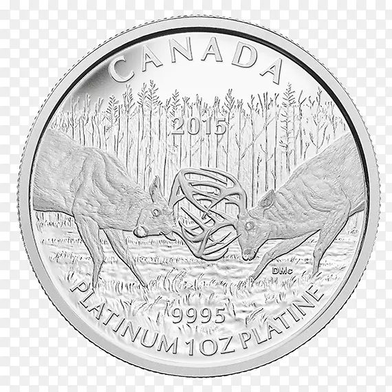 加拿大白金银币