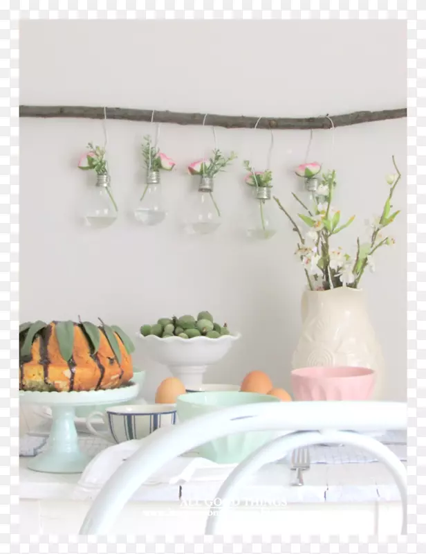 花盆瓷餐具-漂亮的家庭