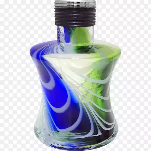 液化玻璃瓶钴蓝玻璃