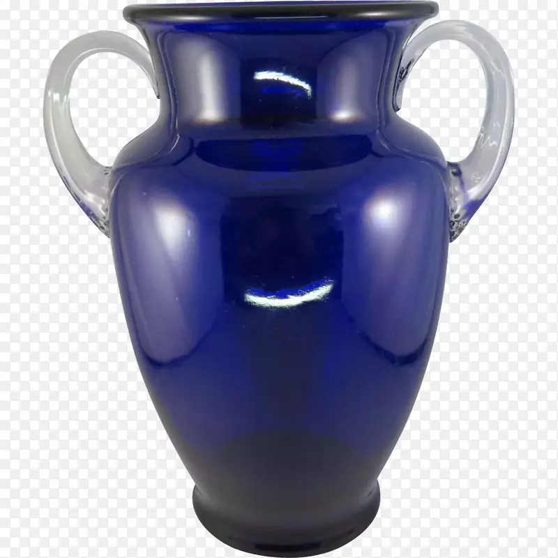 花瓶陶器陶瓷钴蓝花瓶