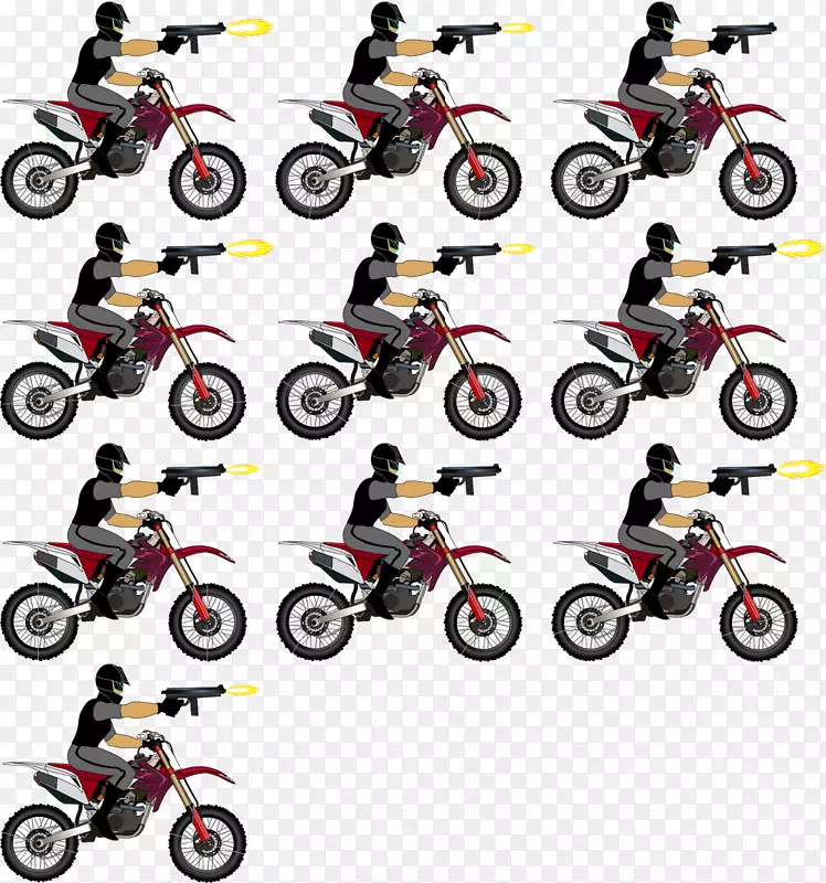 自行车传动系统部分摩托车游戏玩家：演播室汽车精灵-精灵游戏