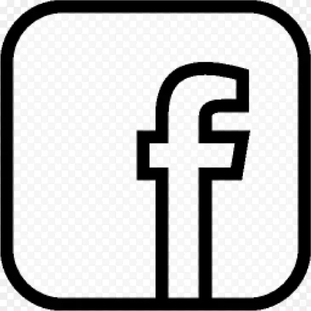 赫拉电影公司Facebook电脑图标-橙色标志