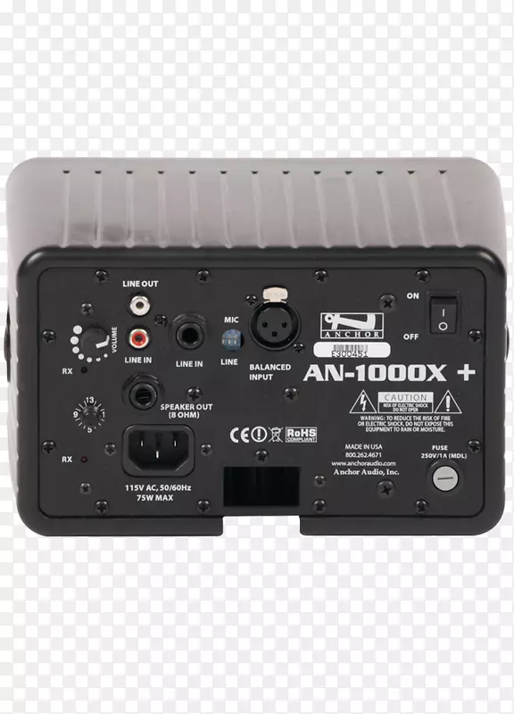电源扬声器锚音频AN-1000x+工作室监视器电子声音zlx-p立体声玻璃