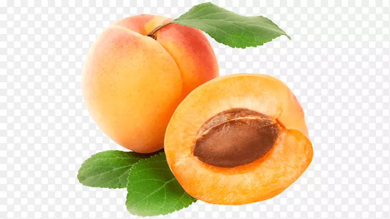 杏食桃子夹艺术-杏