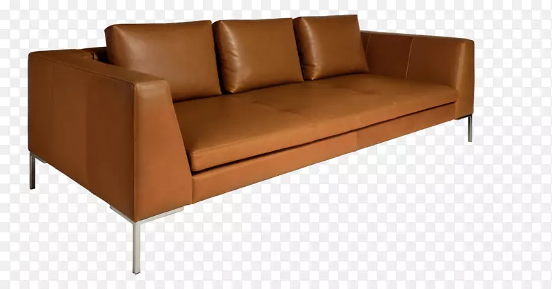 沙发苯胺皮革沙发床家具生境椅